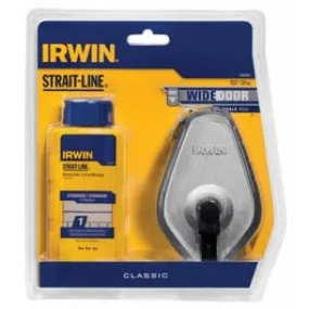 100-Ft. Aluminum Chalk LIne Reel   Blue Chalk, 4-oz.