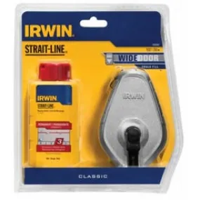 100-Ft. Aluminum Chalk Line Reel   Red Chalk, 4-oz.