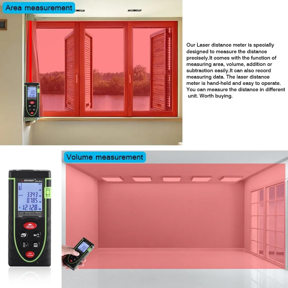 40M Hand-Held Laser Distance Meter Tlaser005