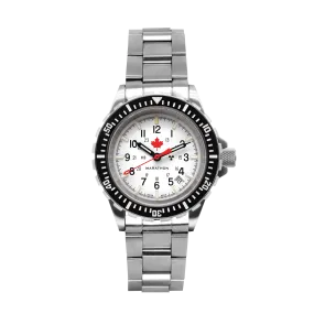 41MM ARCTIC RED MAPLE LARGE DIVER’S AUTOMATIC (GSAR) WITH STAINLESS STEEL BRACELET