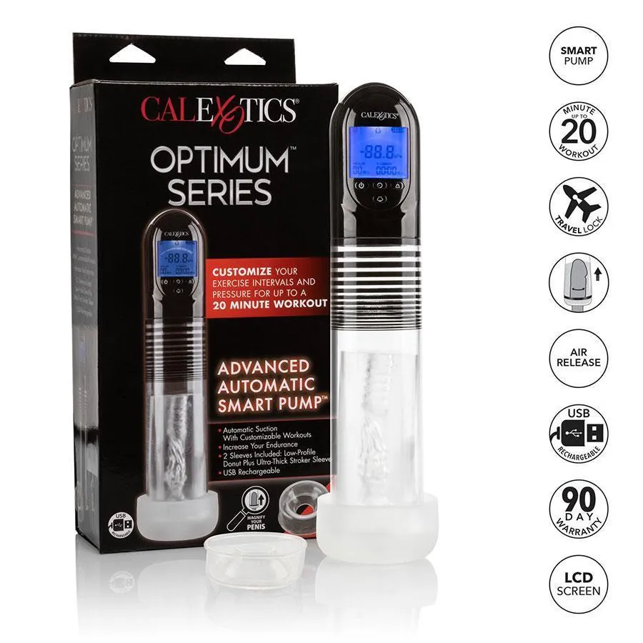 Advanced Automatic Smart Electric Penis Pump Optimum Series by Cal Exotics