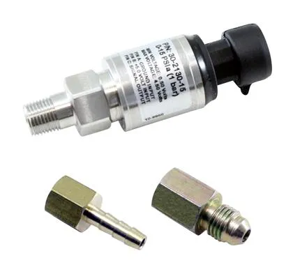 AEM Stainless MAP/PSIa Sensor Kit - 15 PSIa or 1 Bar - 30-2130-15