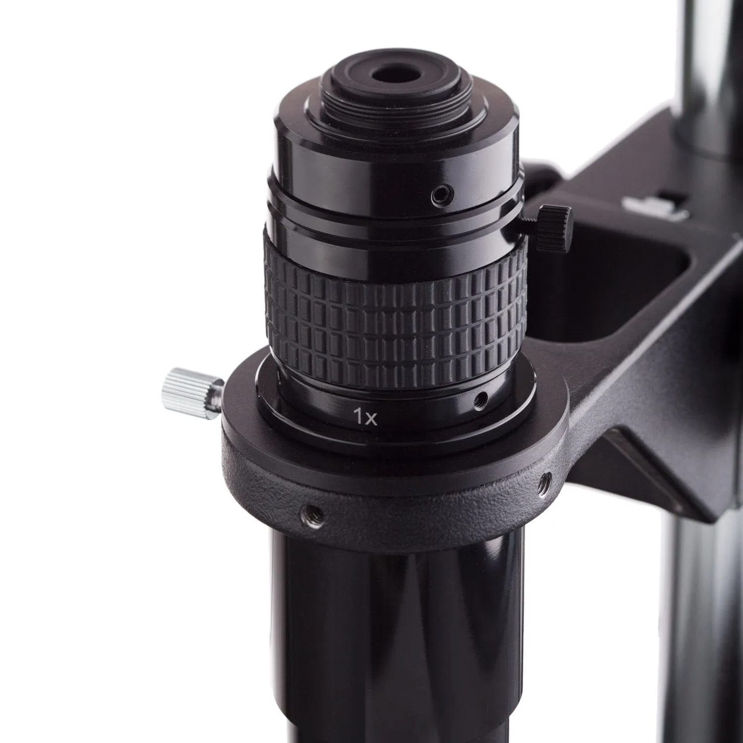 AmScope H1000 Series Wide-zoom Inspection Monocular Stereo Microscope 0.83X-10X Magnification on Pillar Stand