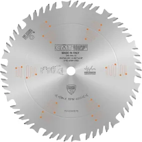 CMT 285.650.10 Orange Chrome Combination Blade 10" x T50 ATB TCG