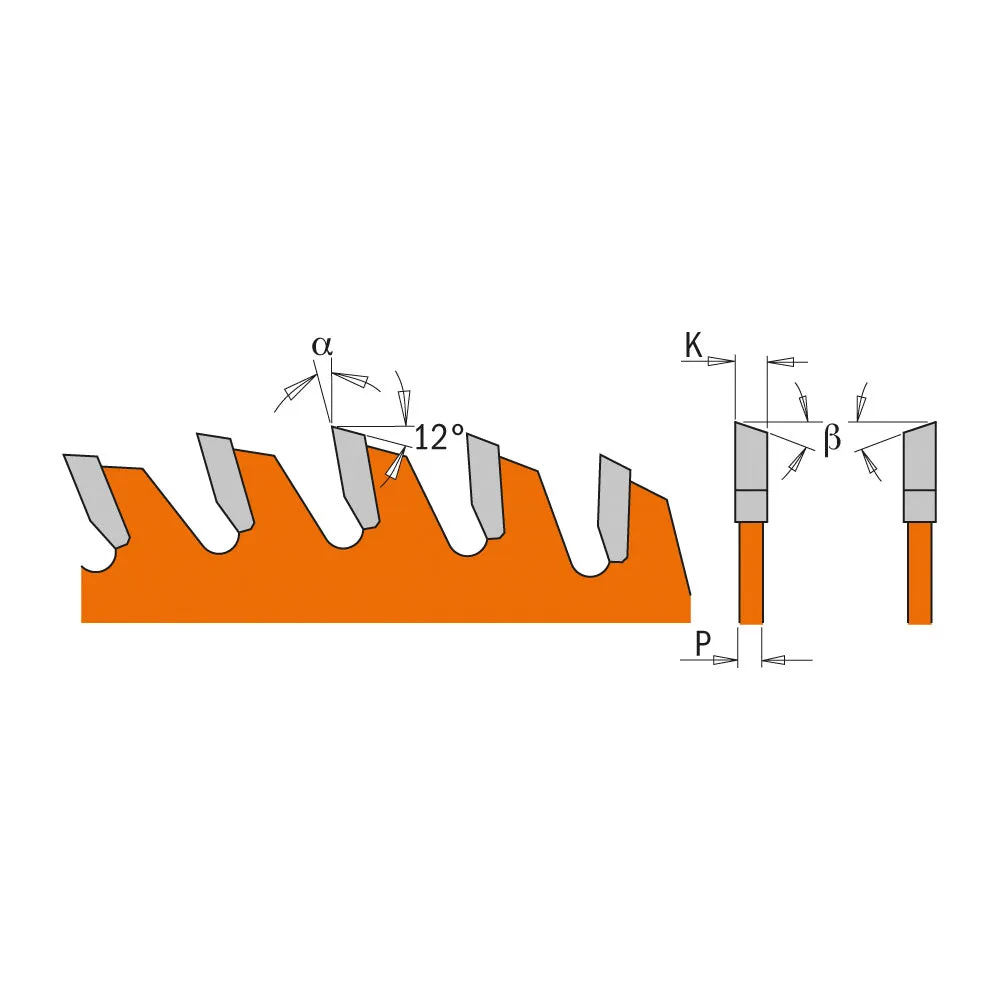 CMT Orange Tools 273.050.20D ULTRA FINISH 50x1.1/0.8x10mm  T=20 ATB