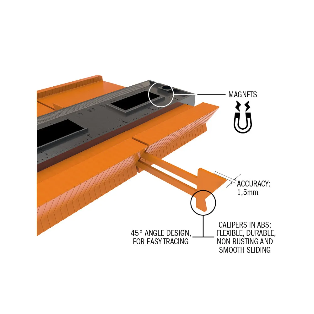 CMT Orange Tools CDG-001 CONTOUR DUPLICATOR GAUGE