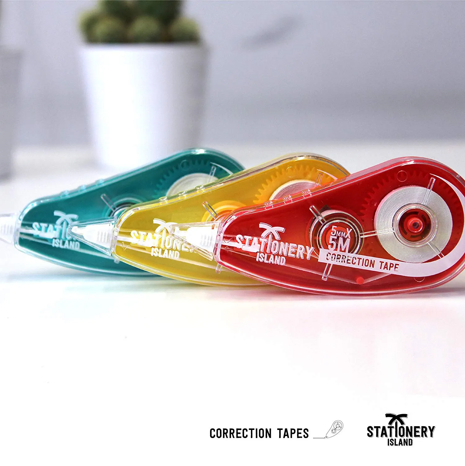 Correction Tape Roller Mouse 5m x 5mm - Pack of 3