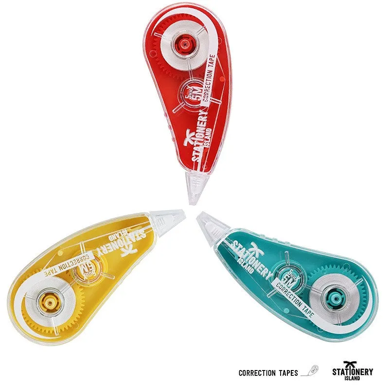 Correction Tape Roller Mouse 5m x 5mm - Pack of 3