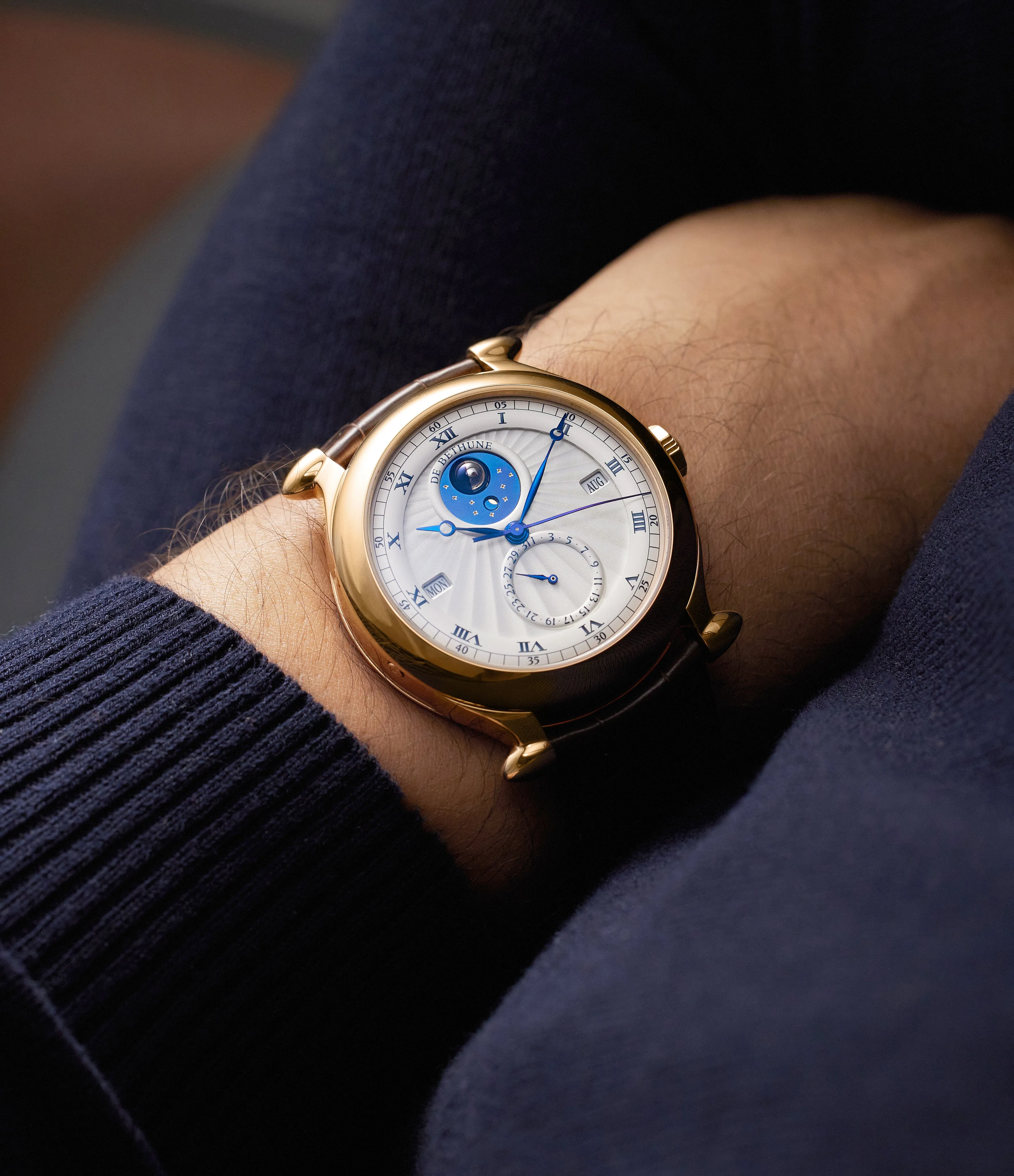 DB16R | Tourbillon Regulator | Rose Gold