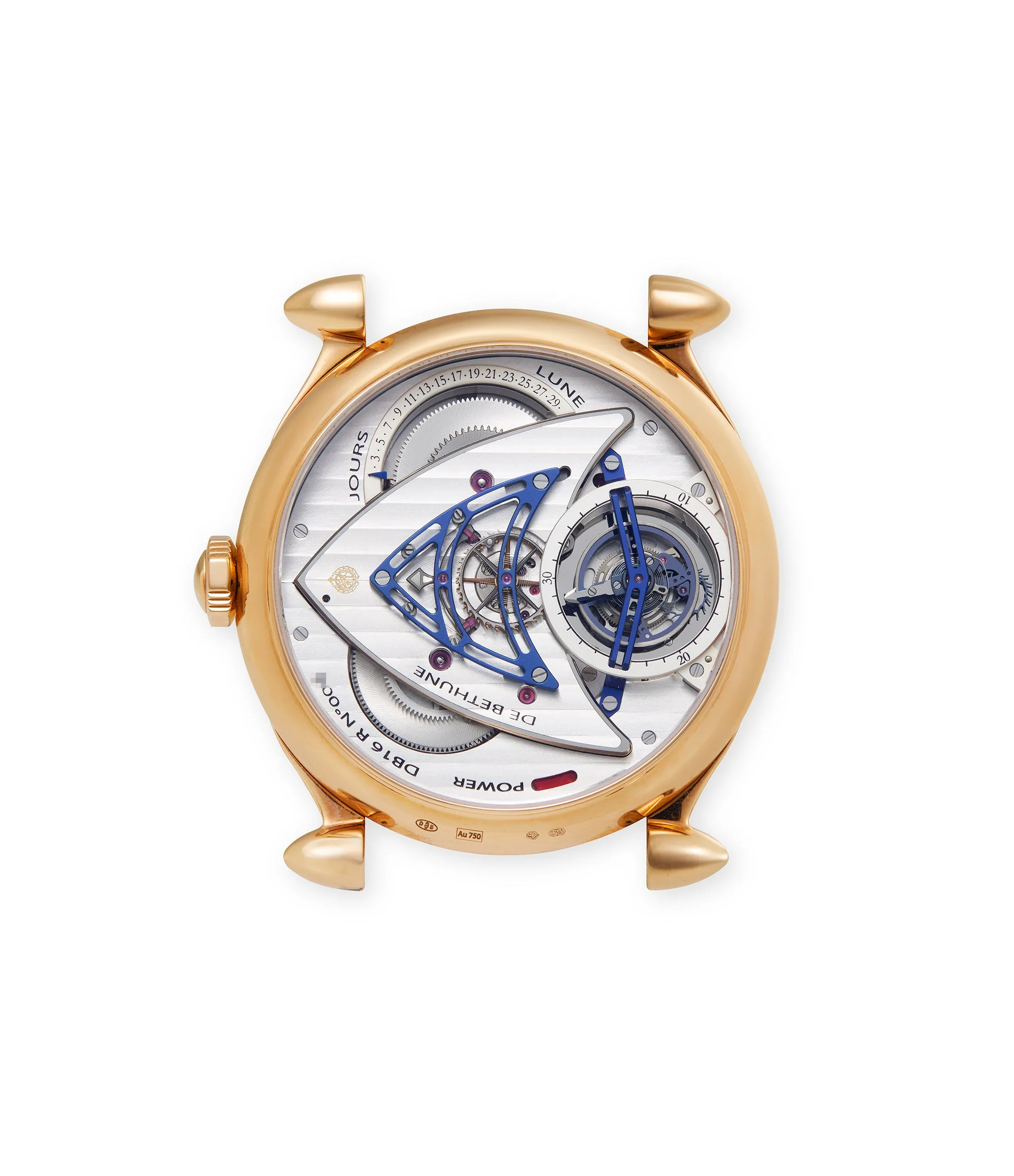 DB16R | Tourbillon Regulator | Rose Gold