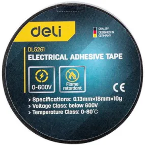 Deli Electrical insulating tape 18mmx10Yrds