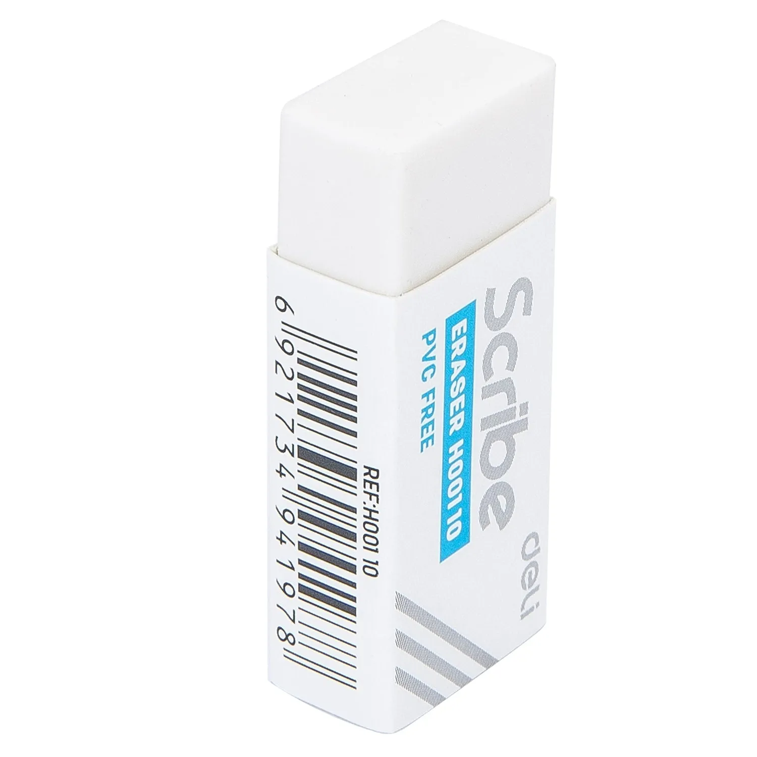 Deli Scribe Eraser 40×17×12mm White