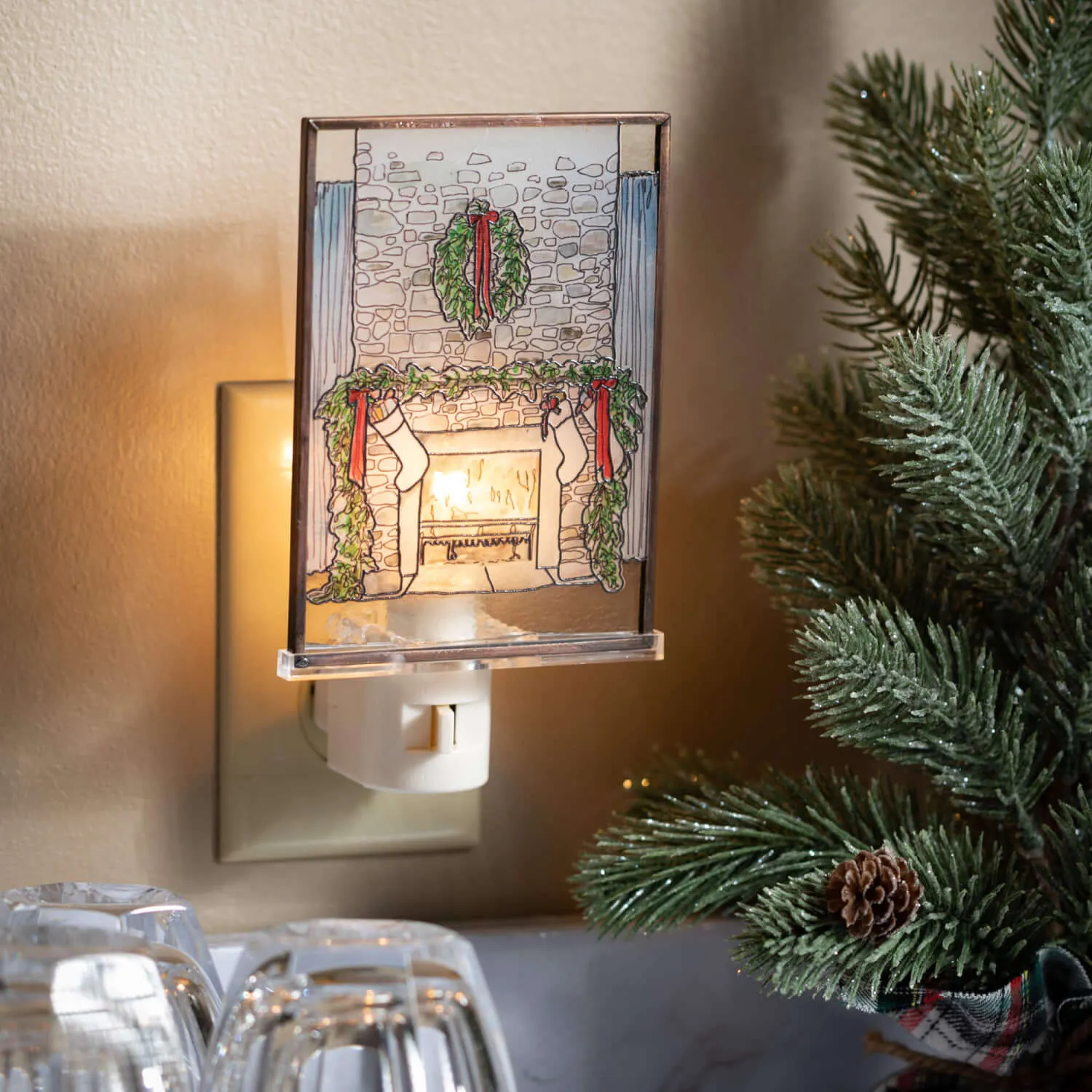 Fireplace Scene Nightlight