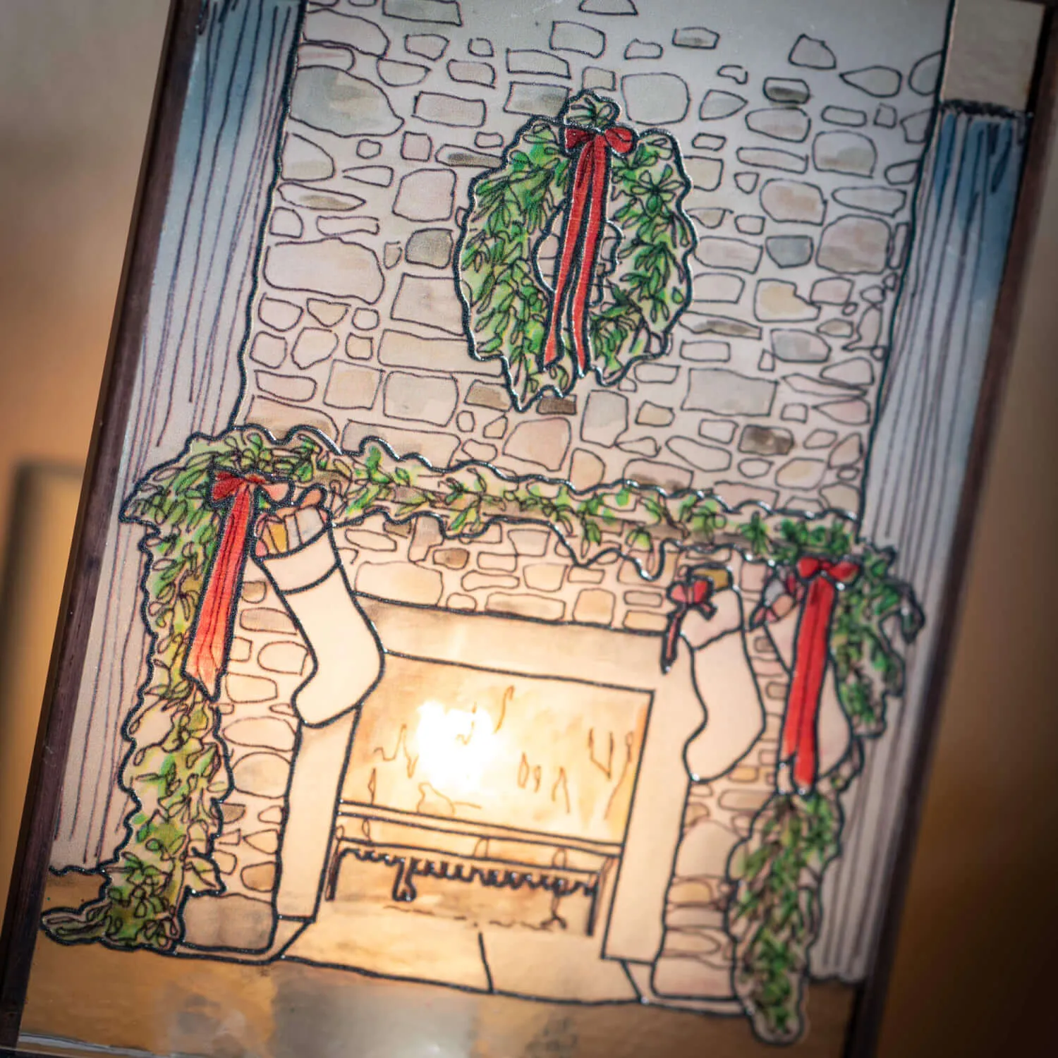 Fireplace Scene Nightlight
