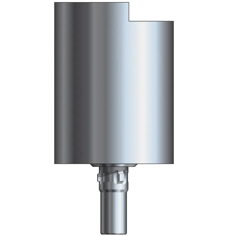 Inclusive® Titanium Abutment Blank compatible with: Camlog® Screw-Line 3.3 mm