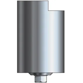 Inclusive® Titanium Abutment Blank compatible with: Zimmer Dental Screw-Vent® 4.5 mm