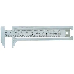 Inside And Outside Pocket Caliper Read