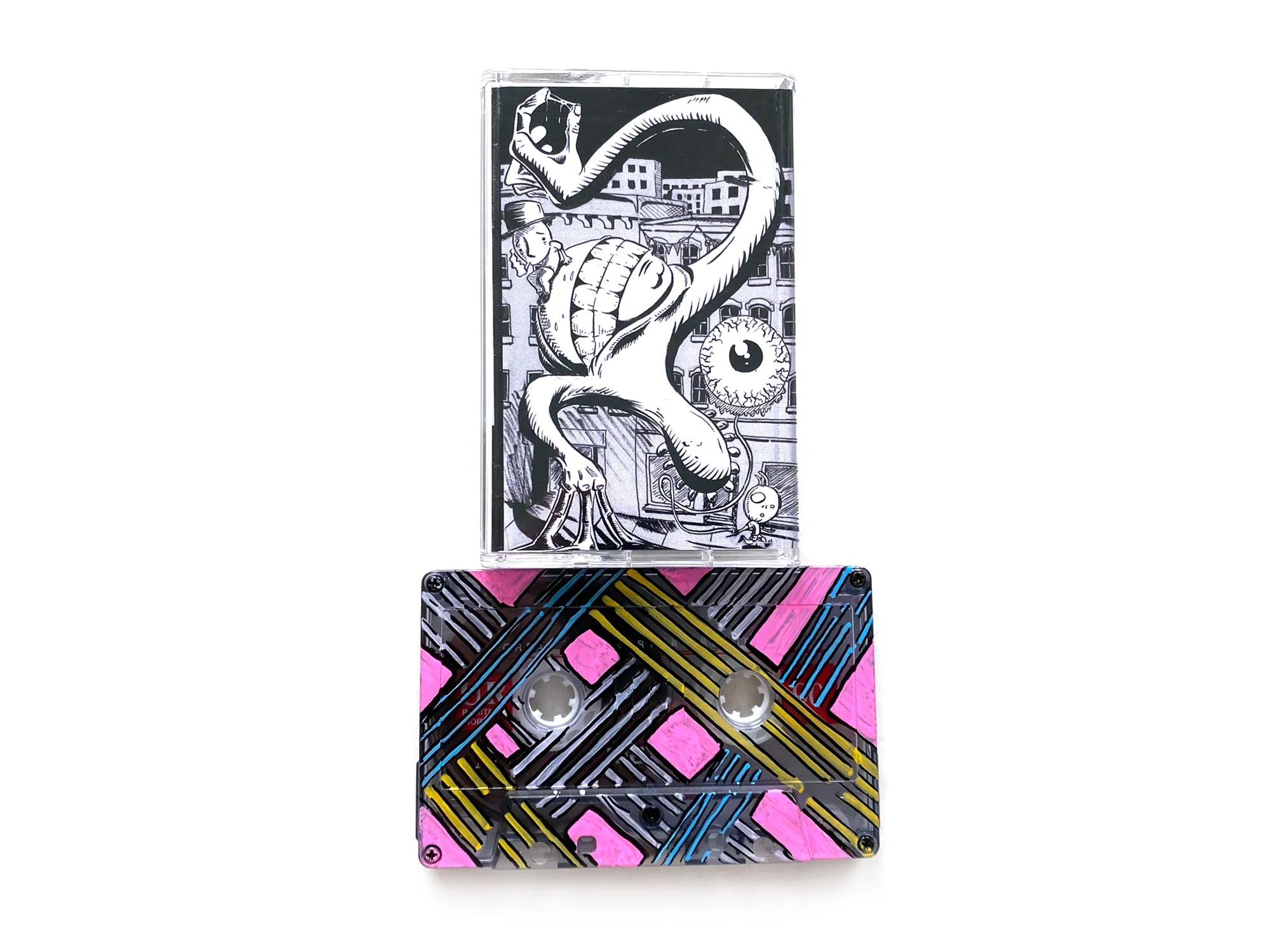 Jay McQ Hand-drawn Mixtape (CASSETTE TAPEs)