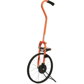Keson METAL PROFESSIONAL MEASURING WHEEL, 4 FT, ELECTRONIC, SPOKED, UNITS: FT & IN, FT & 10THS, METRIC
