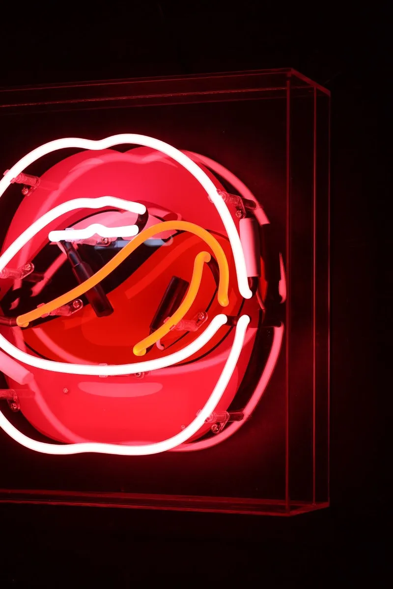Mouth Neon Light Box