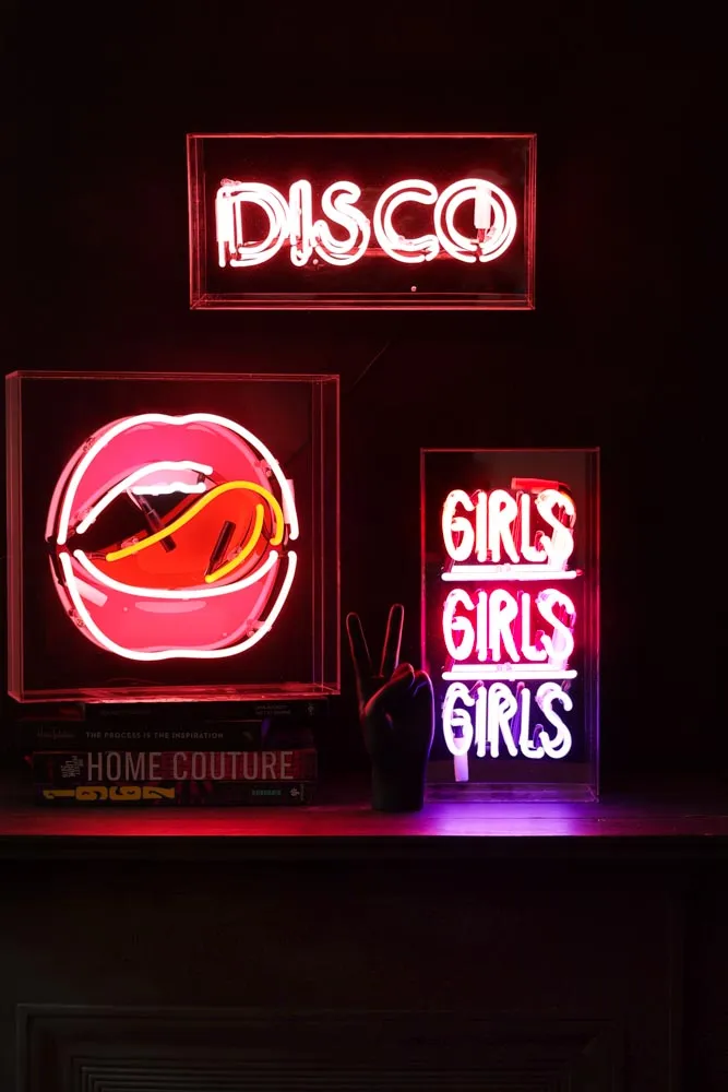 Mouth Neon Light Box