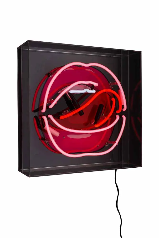 Mouth Neon Light Box