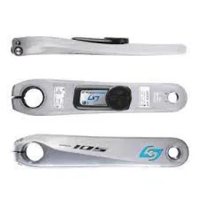 STAGES CYCLING Power Meter Left Crank Shimano 105 R7000 - Shadow Silver