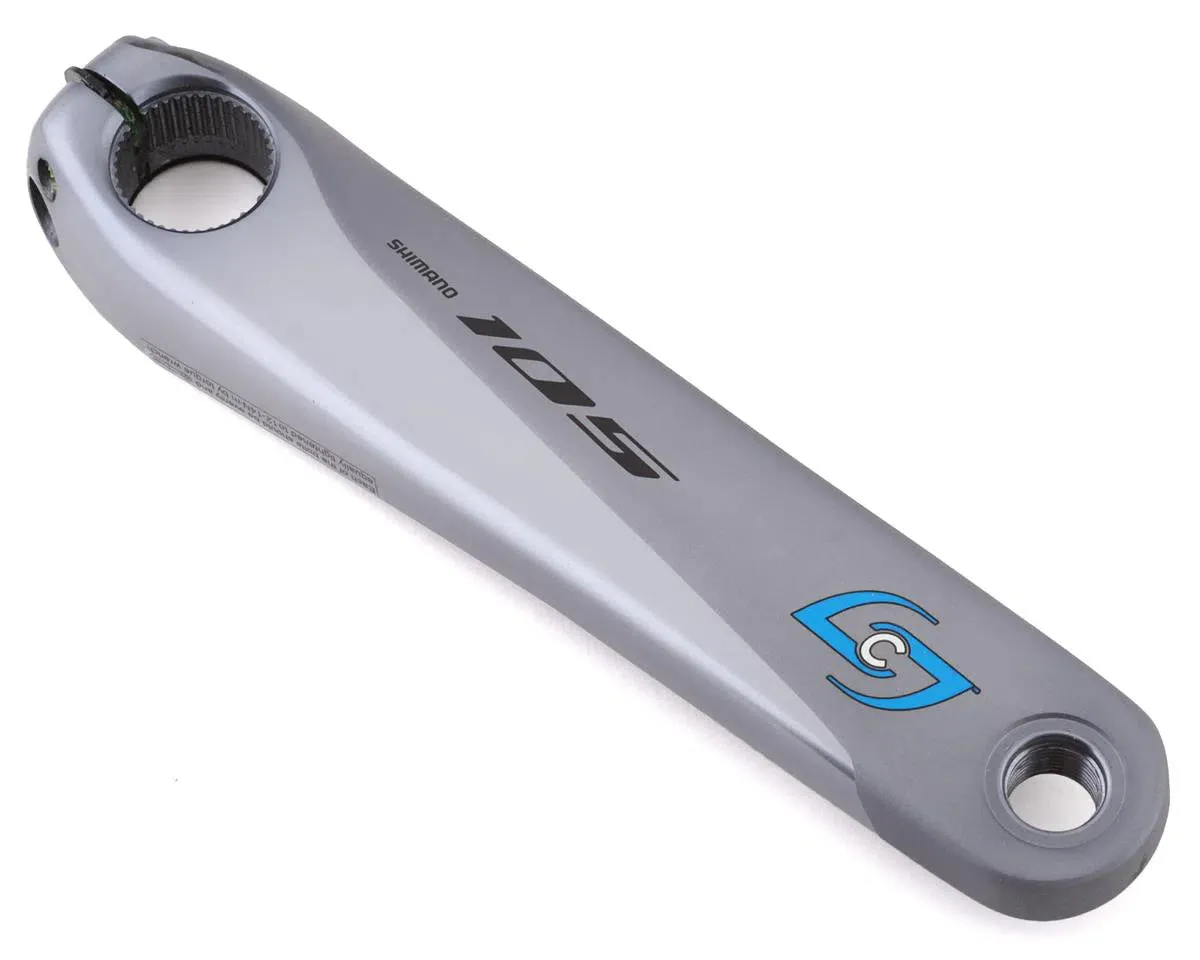 STAGES CYCLING Power Meter Left Crank Shimano 105 R7000 - Shadow Silver
