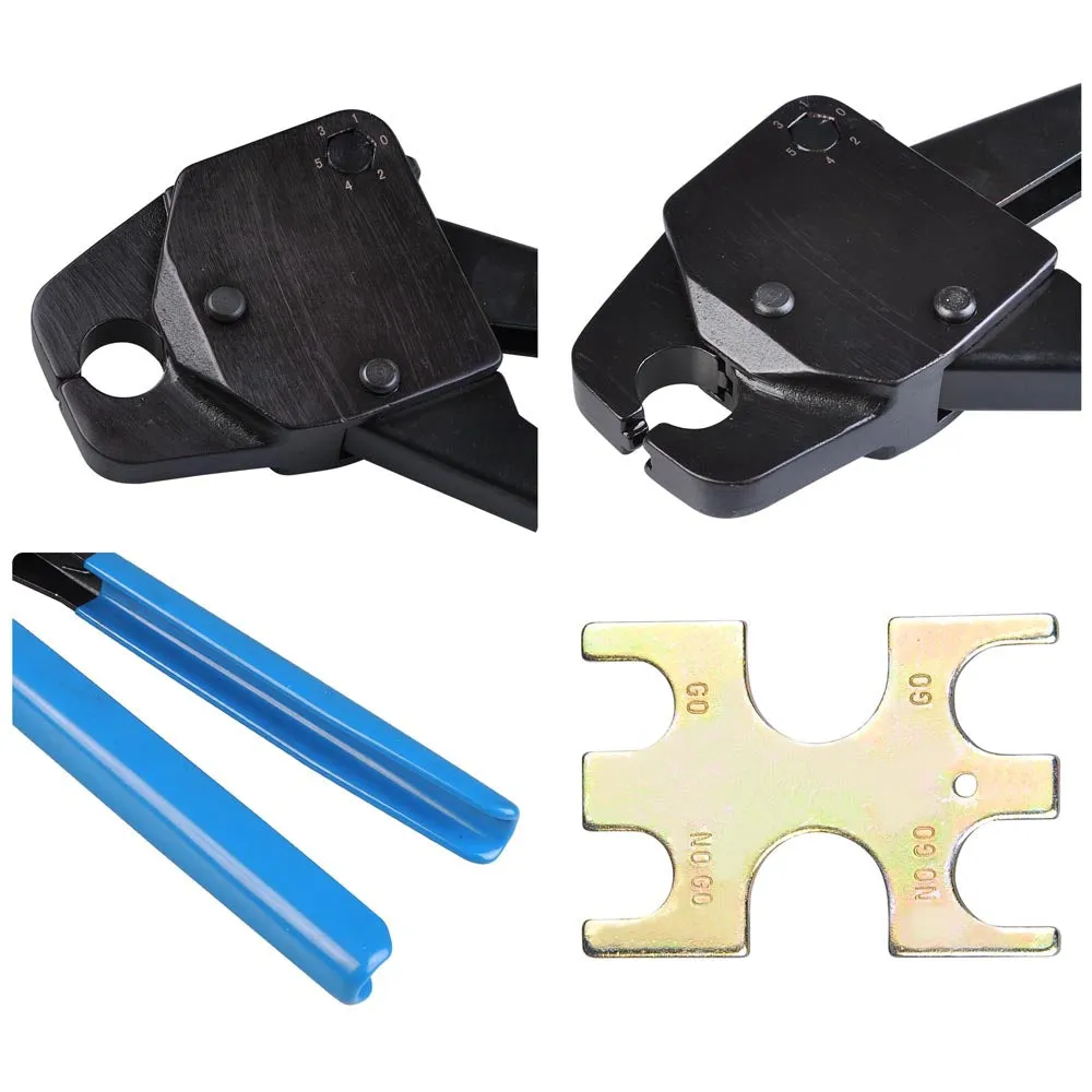 TheLAShop 1/2" PEX Crimper Crimping Tool w/ Gauge Color Optional
