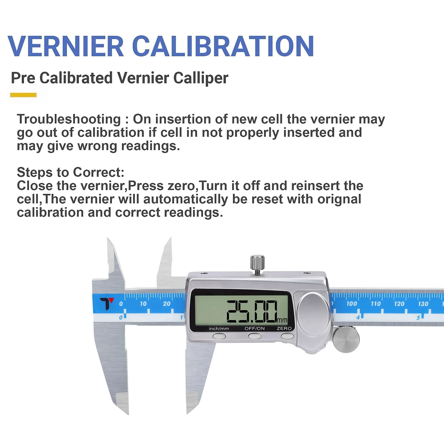 Themisto TH-M61 Digital Vernier Calliper (0-150MM/6")