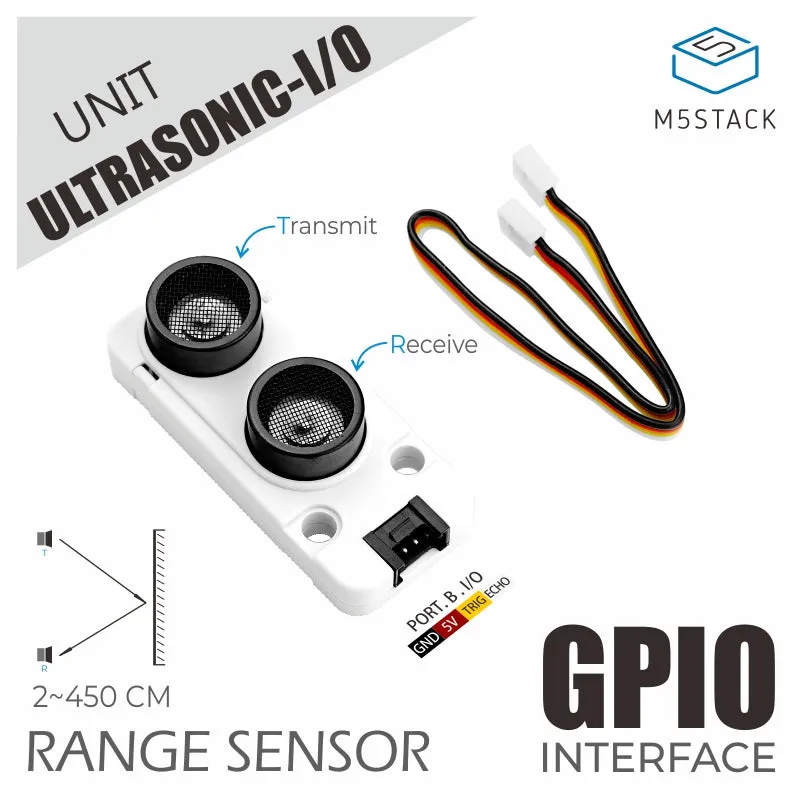Ultrasonic Distance Unit I/O (RCWL-9620)