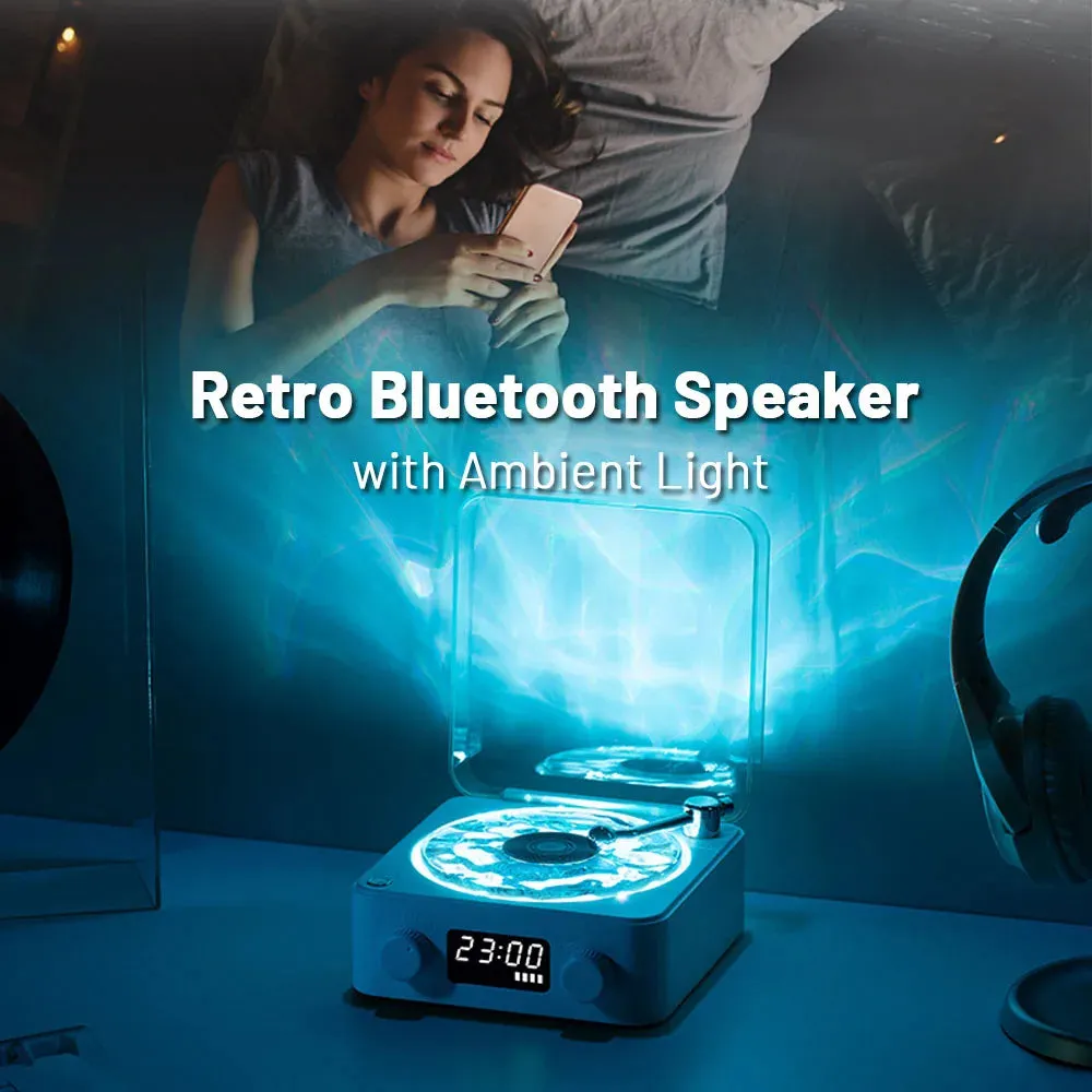 Waves Retro 'Vinyl Inspired' Bluetooth Speaker