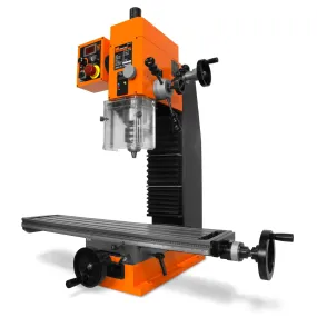 WEN 33075T 11-Amp Variable Speed 16-Inch Benchtop Milling Machine with Digital Readout and Extra-Large Mill Table