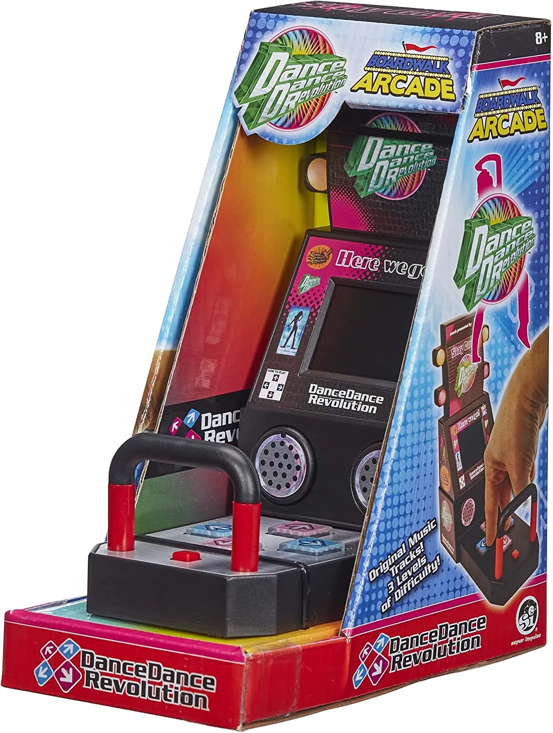 World's Smallest Dance Dance Revolution Boardwalk Arcade
