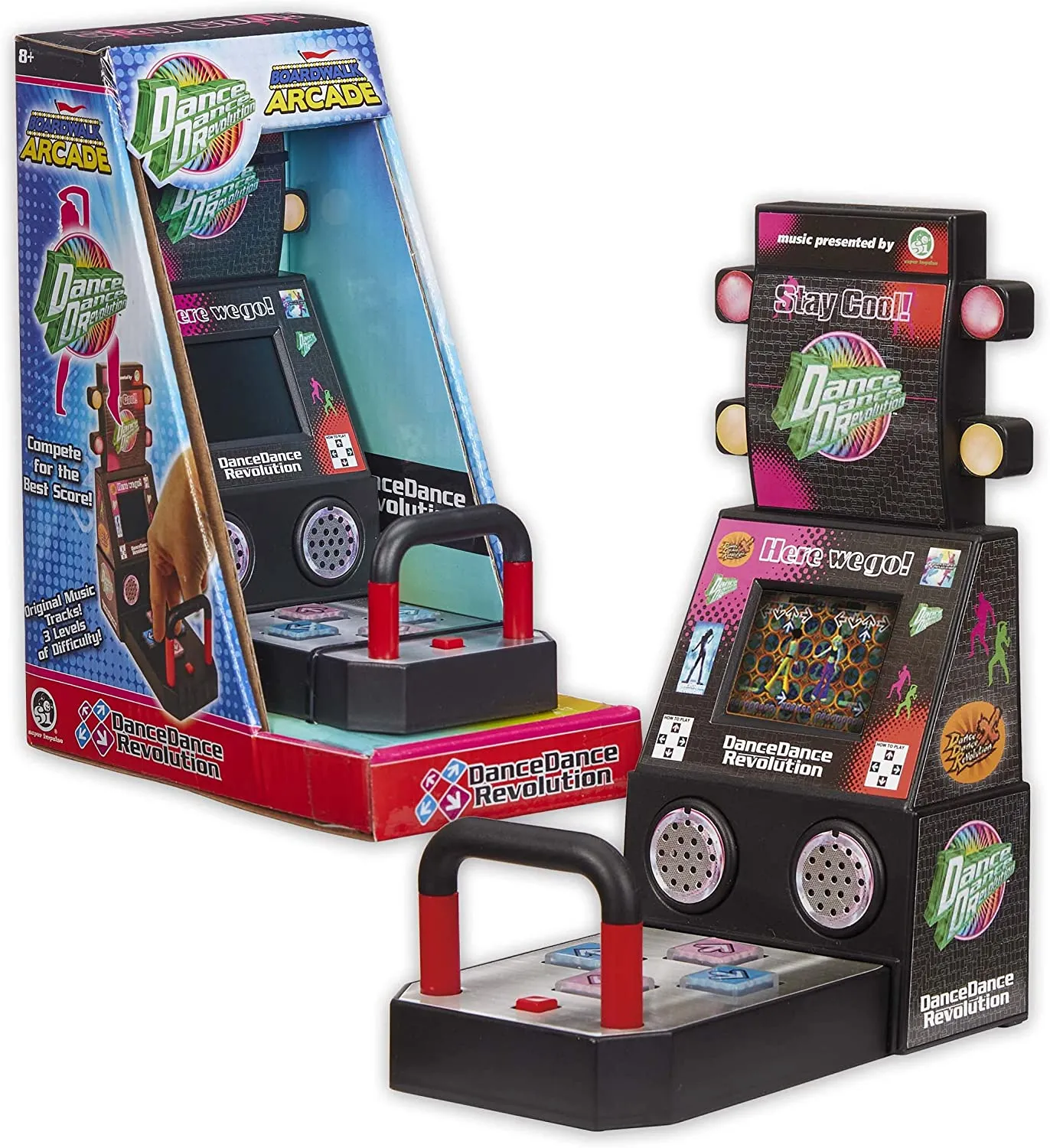 World's Smallest Dance Dance Revolution Boardwalk Arcade