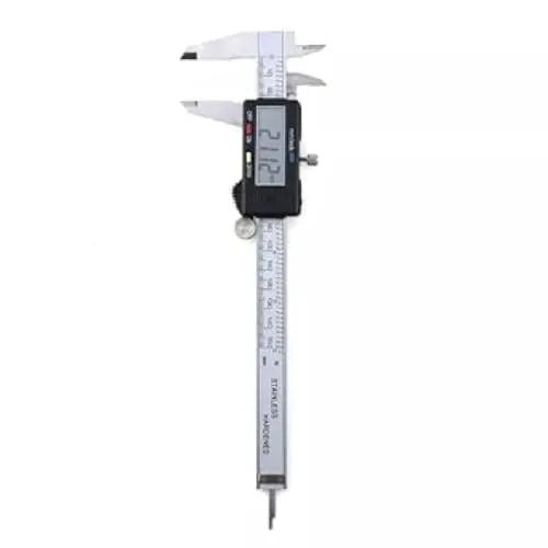 Xtreme Xccessories digital caliper 0-6 Metric Inch Fraction Caliper Measuring Tool Stainless Steel Electronic 6 inch Caliper Measurement Tool Vernier Caliper Large LCD Display (150mm)
